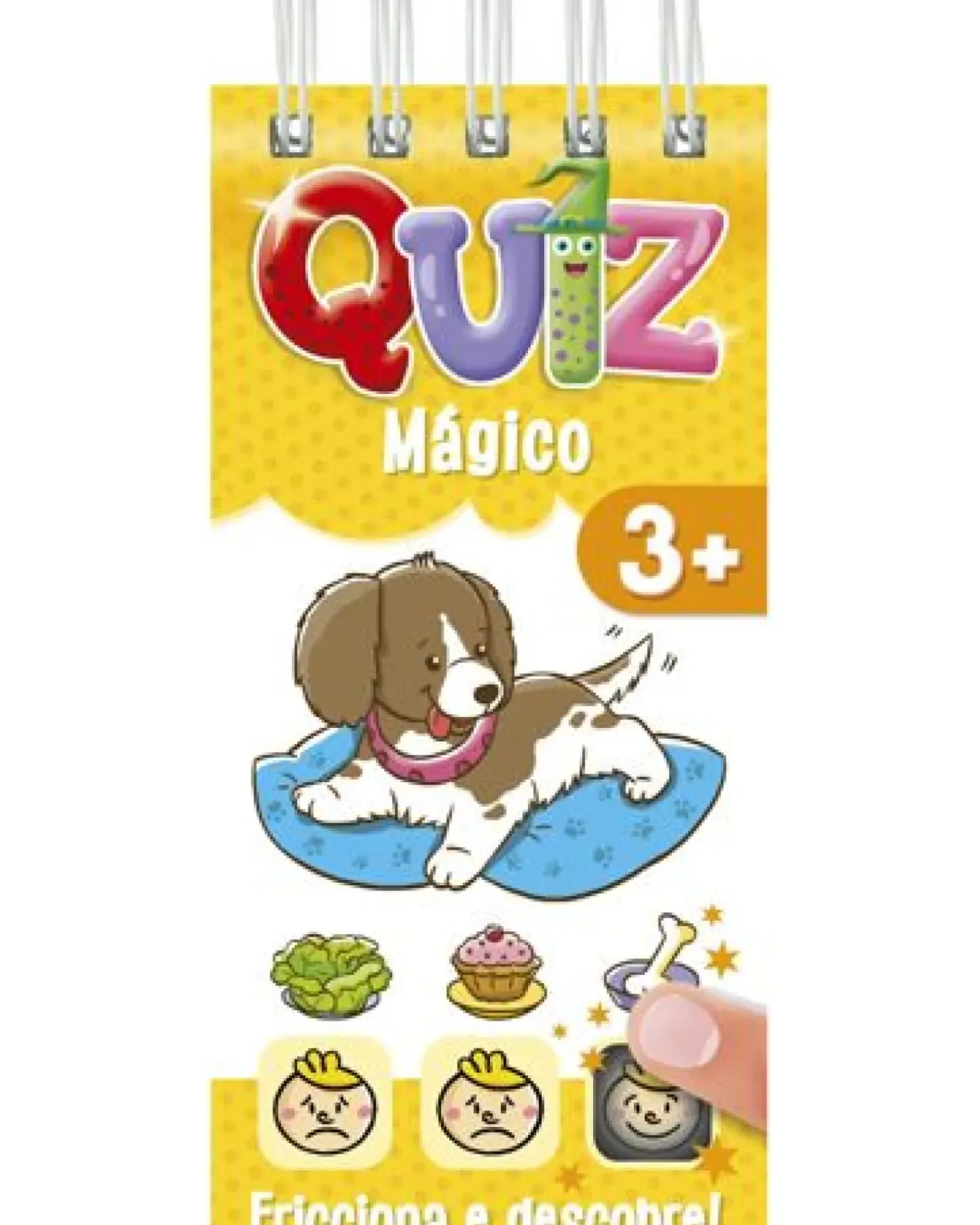 Quiz Mágico 3+ (capa Amarela)