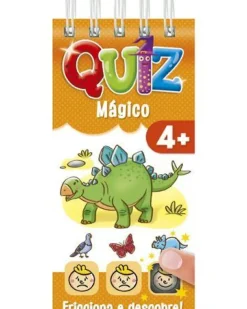 Quiz Mágico 4+ (capa Cor de Laranja)
