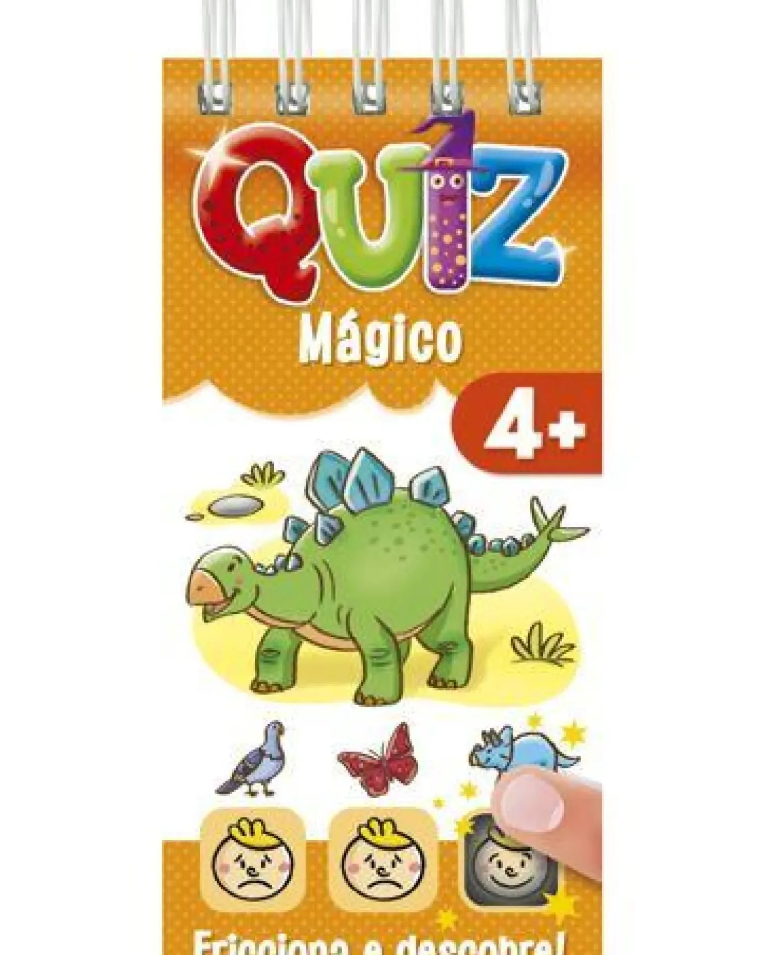 Quiz Mágico 4+ (capa Cor de Laranja)