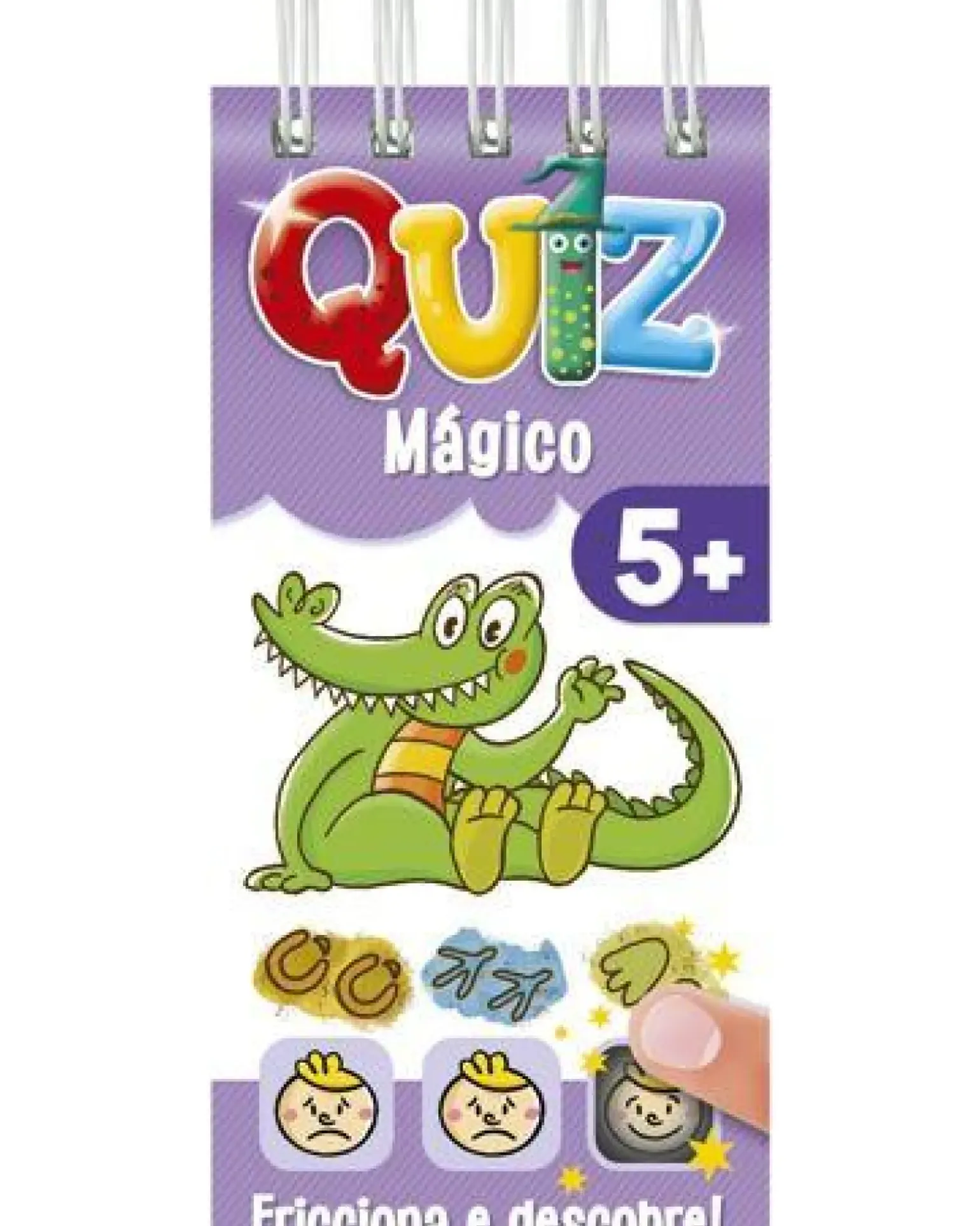 Quiz Mágico 5+ (capa Roxa)