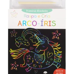 Raspa e Cria Arco-Íris - Primeiras Atividades