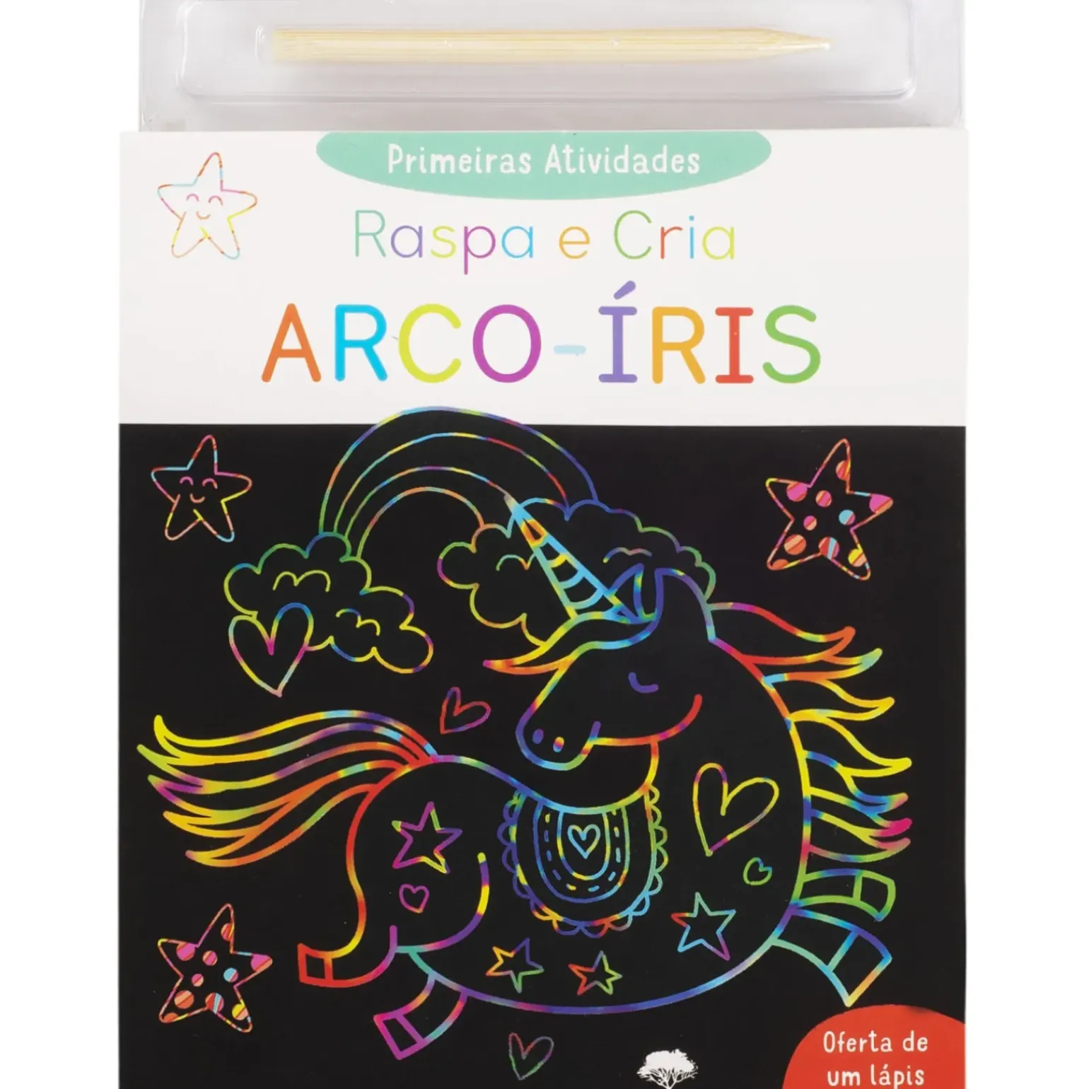 Raspa e Cria Arco-Íris - Primeiras Atividades