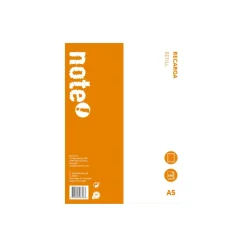 Recarga A5 100 Folhas Liso Note!