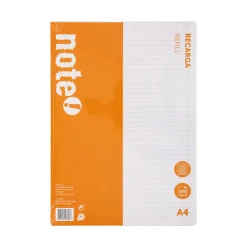 Recarga A4 100 Folhas Pautado Note!