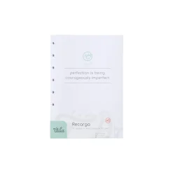 Recarga Papel A5 Pontilhado para Caderno Smart