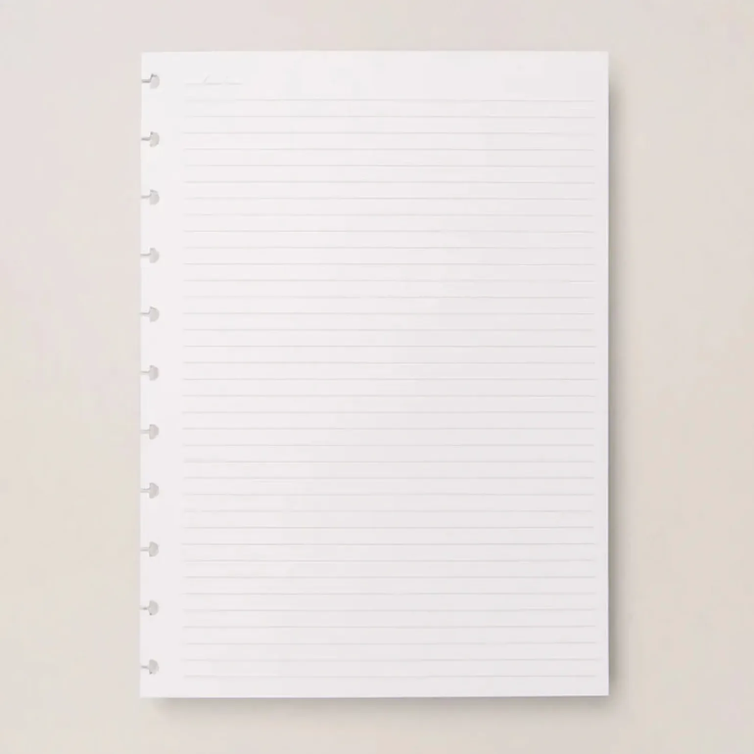 Recarga para Caderno Inteligente A4 Pautado
