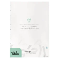 Recarga para Caderno Smart A4 Liso 50 Folhas Talia