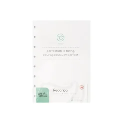 Recarga para Caderno Smart A5 Liso 50 Folhas Talia
