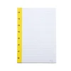 Recarga Para Caderno Smart A5 Pautado 50Folhas Banda Cor
