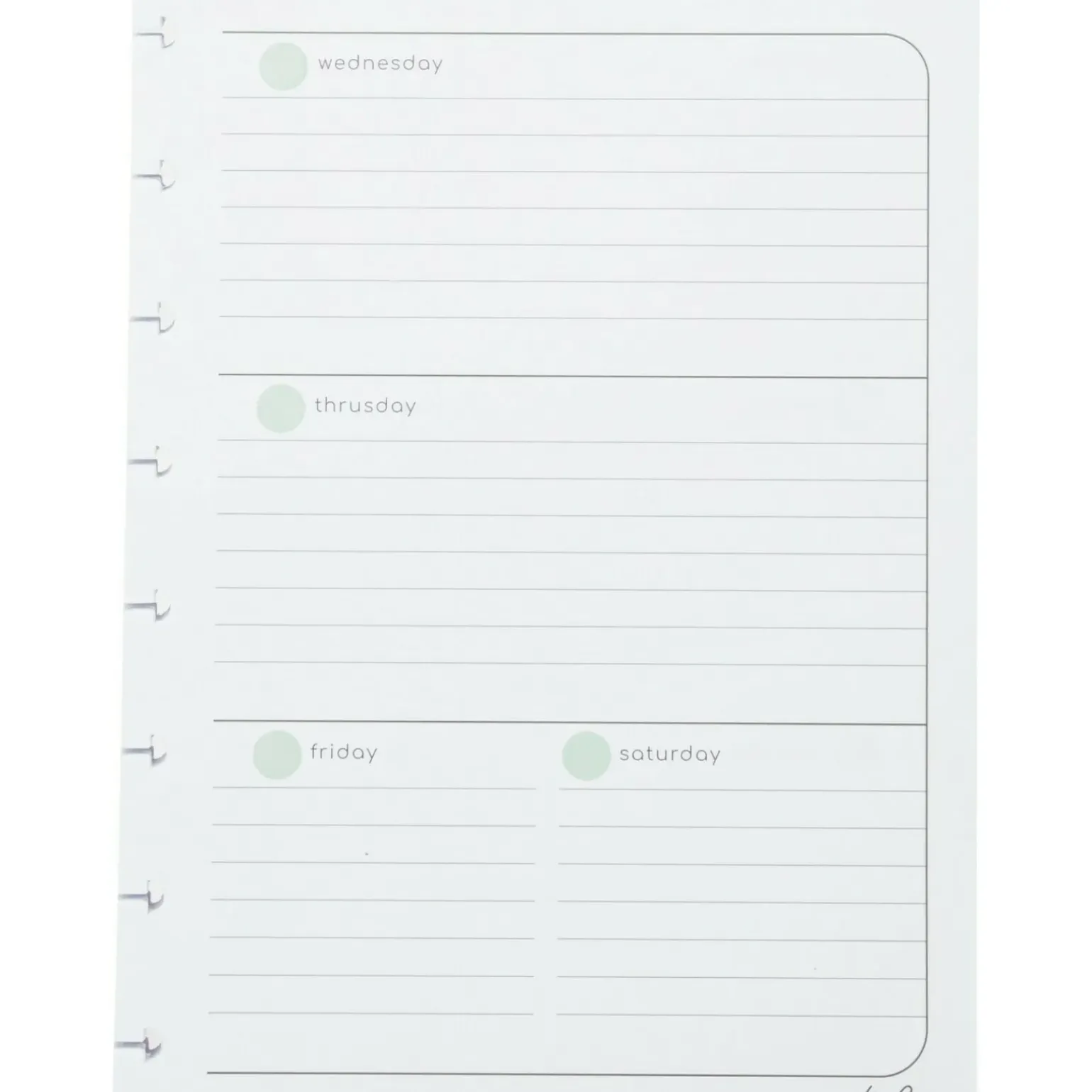 Recarga Planner Smart A5 60F Talia