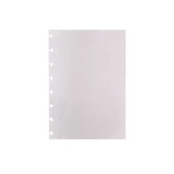 Recargas Caderno Inteligente A5 Quadriculadas 120G Linhas Branco