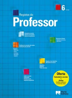 Registos do Professor - 6 Turmas