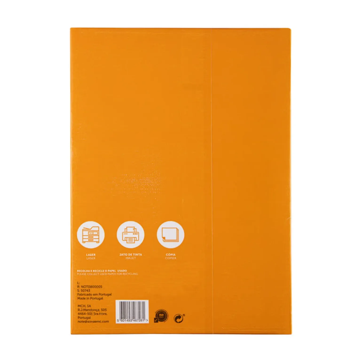 Resma Papel A4 500 Folhas Note!