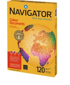Resma Papel Impressão Navigator A4 120G 250 Folhas