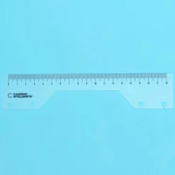 Régua 18Cm com Furação Inteligente Caderno Inteigente