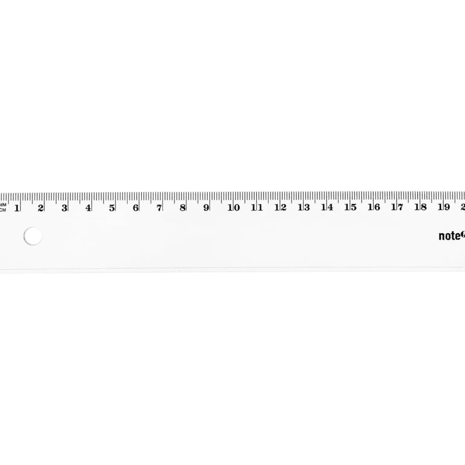 Régua 20cm Cristal Note!