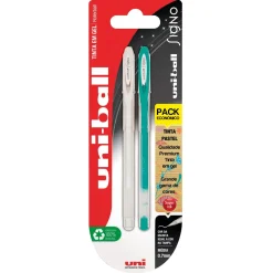 Roller de Tinta Gel Verde e Branca