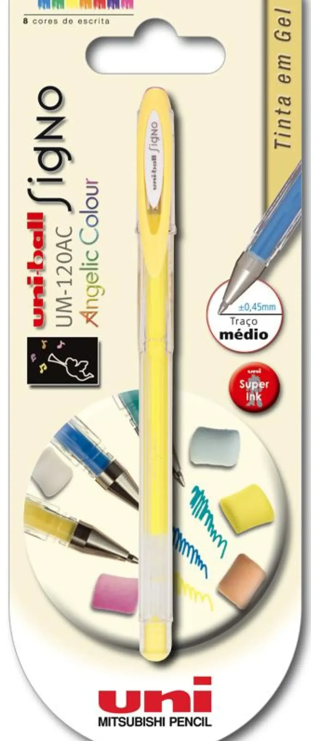 Roller de Tinta Gel (várias cores)