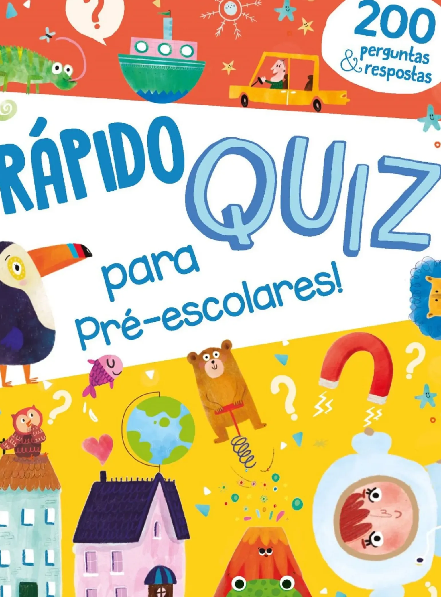 Rápido Quiz para Pré-escolares! + 5 Anos