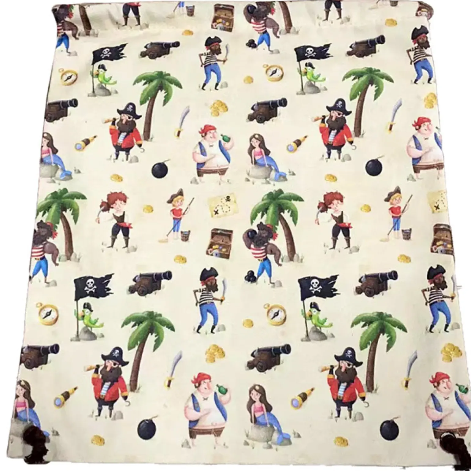 Saco com Alças - Pirata Jolly Rogers