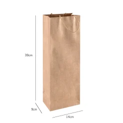 Saco Garrafa Kraft Note!