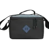 Saco Lanche Bicolor Azul