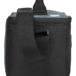 Saco Lanche Bicolor Azul
