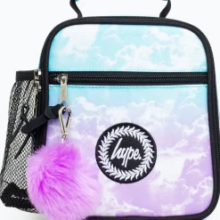 Saco Lanche Cloud Lilás Azul Hype