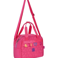 Saco Lanche Colorida Rosa Rebecca Bonbon