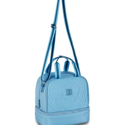 Saco Lanche Corações Azul Rebecca Bonbon