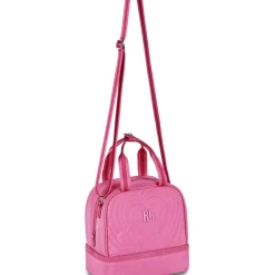 Saco Lanche Corações Rosa Rebecca Bonbon