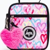 Saco Lanche Graffiti Hearts Rosa Hype