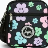 Saco Lanche Happy Flowers Preto Hype