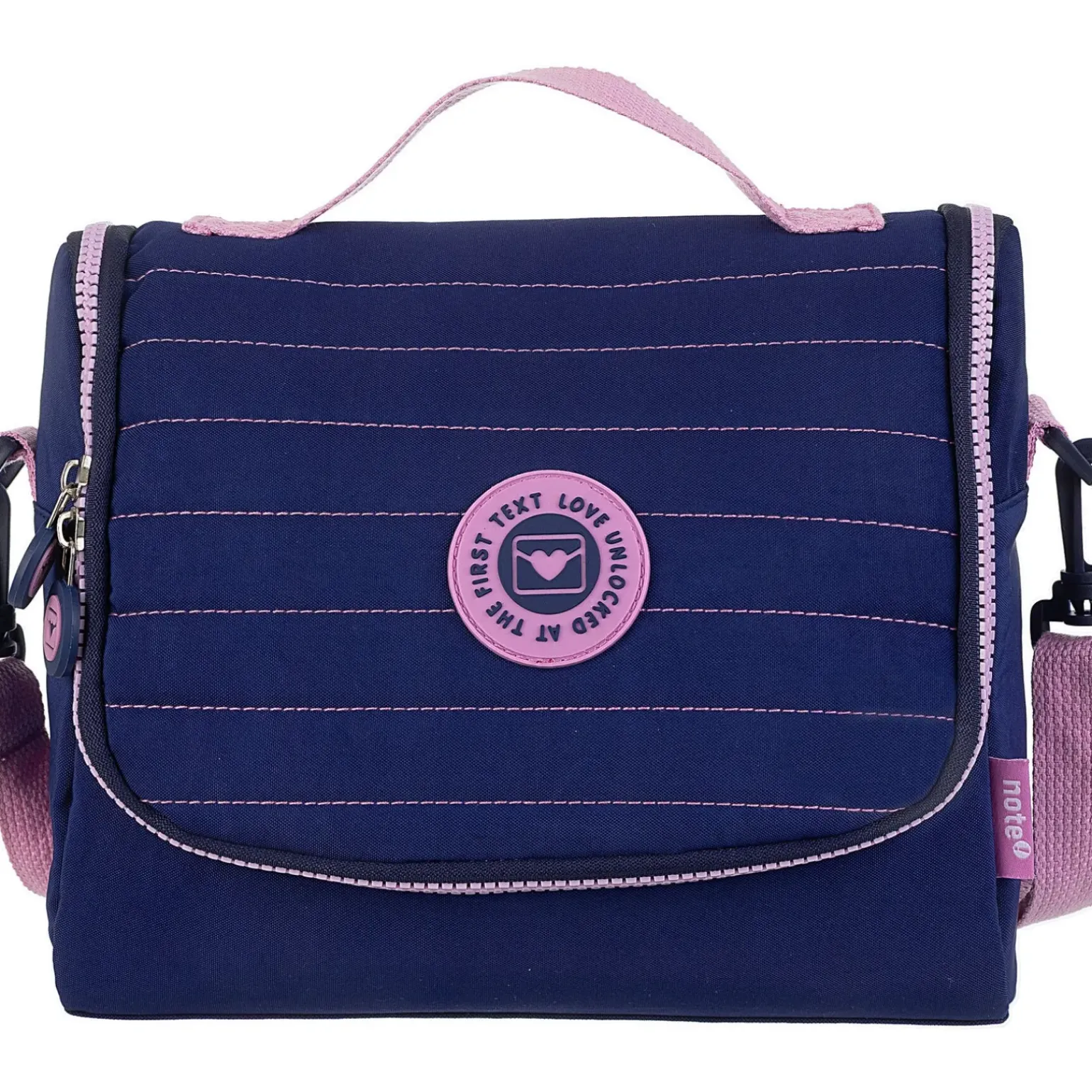 Saco Lanche Puffy Azul Note!