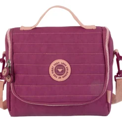 Saco Lanche Puffy Rosa Note!