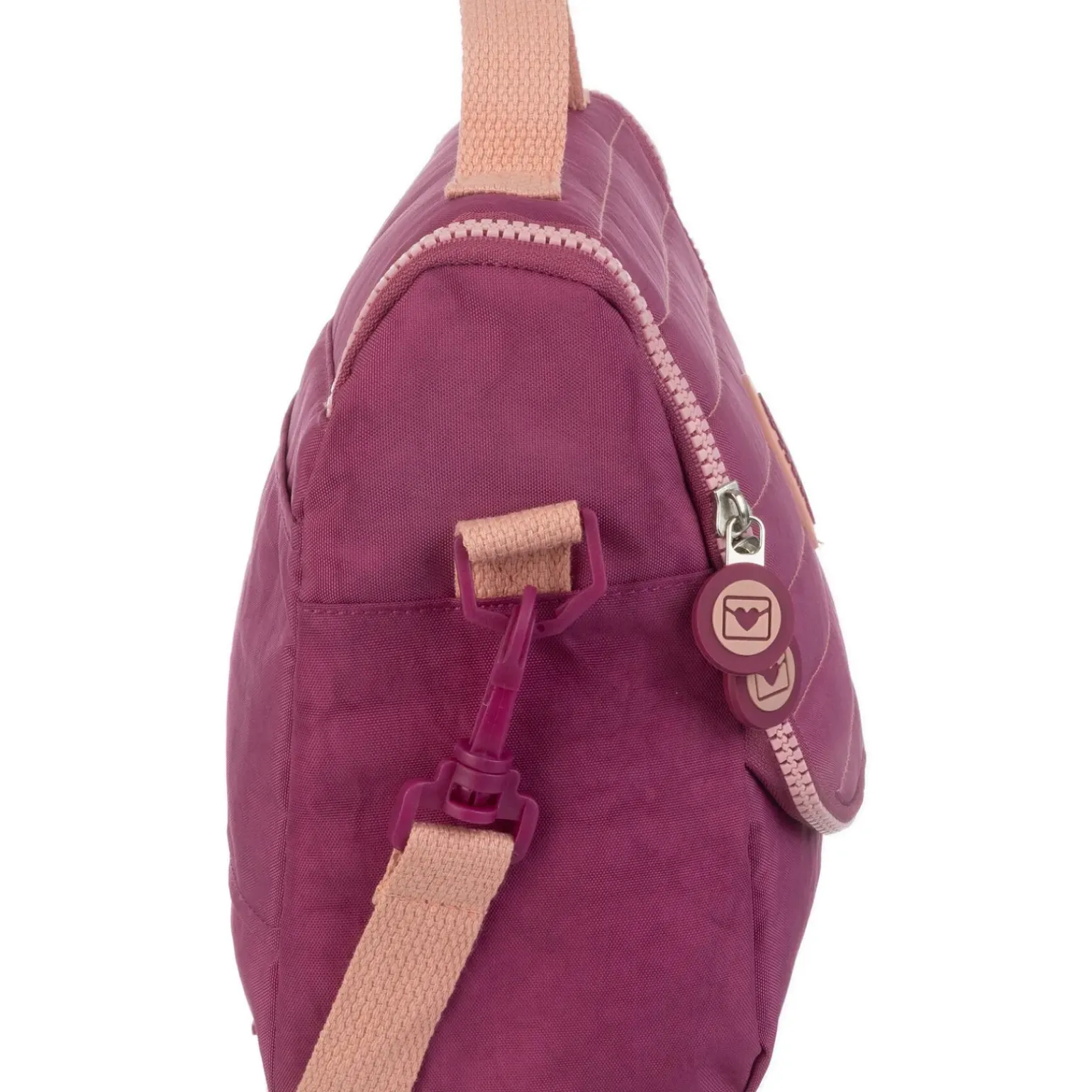 Saco Lanche Puffy Rosa Note!
