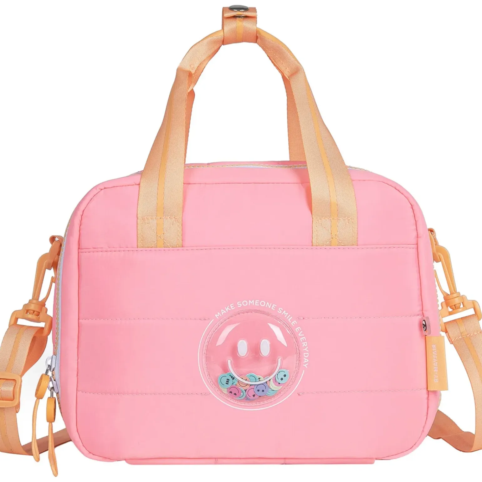 Saco Lanche Smile It Light Pink Mayfair