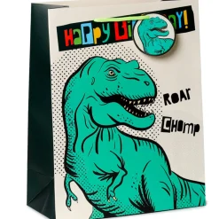 Saco Presente Grande - Dinossauro