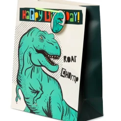 Saco Presente Grande - Dinossauro