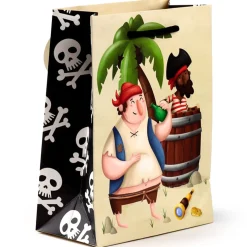 Saco Presente Méd - Pirata Jolly Rogers