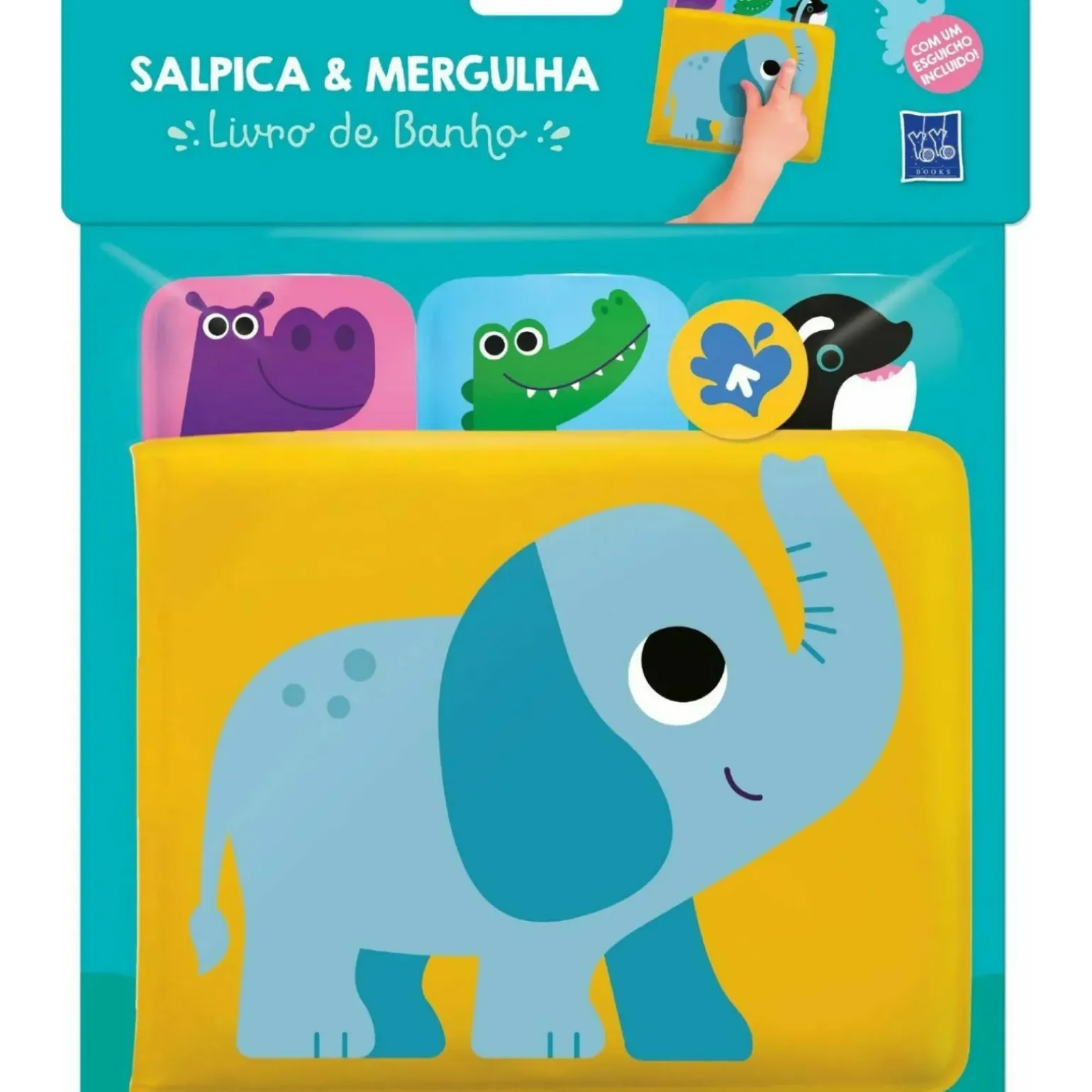 Salpica & Mergulha - Elefante de YOYO BOOKS