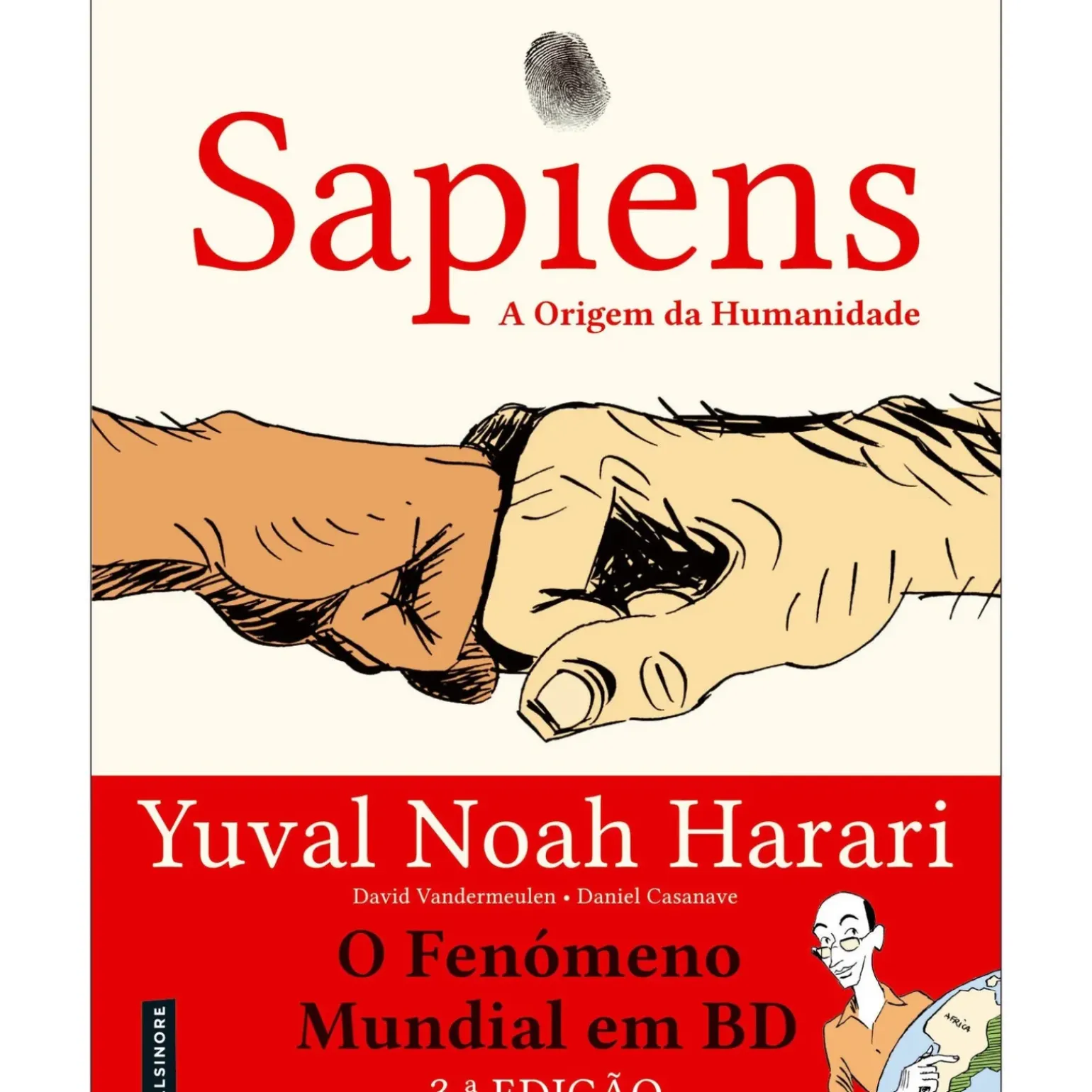 Sapiens: A Origem da Humanidade (Novela Gráfica, Vol. 1) de Yuval Noah Harari e David Vandermeulen