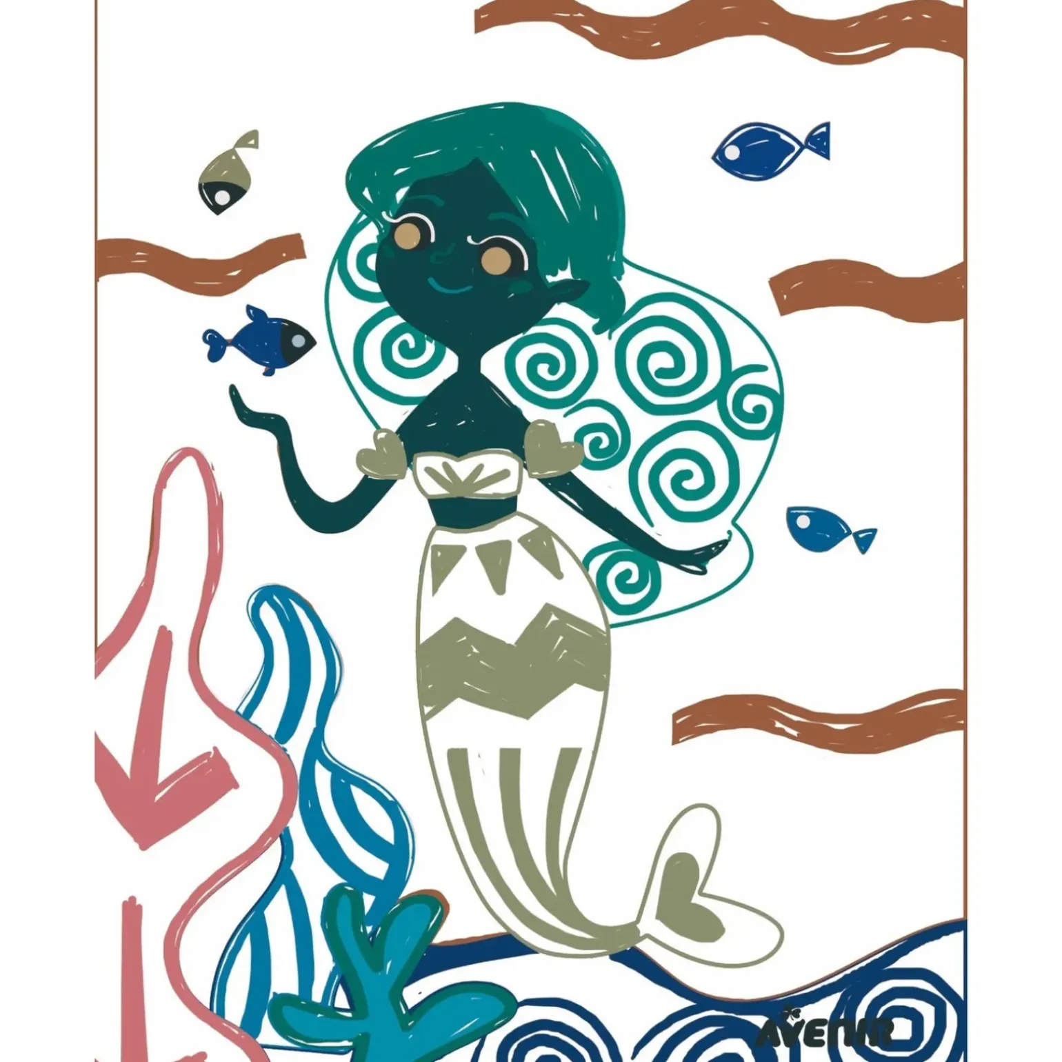 Scratch Magic My Little Mermaid