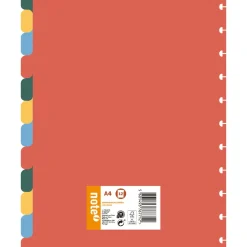 Separador Cartão A4 Com 12 Divisórias Note!