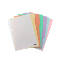 Separador com 6 Divisórias Pastel Note!