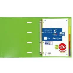 Separadores A4 500 Micas Oxford
