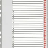 Separador Numérico 31 Divisórias A4 Polipropileno