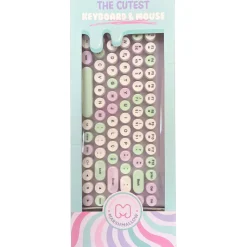 Set Teclado + Mouse Marshmallow