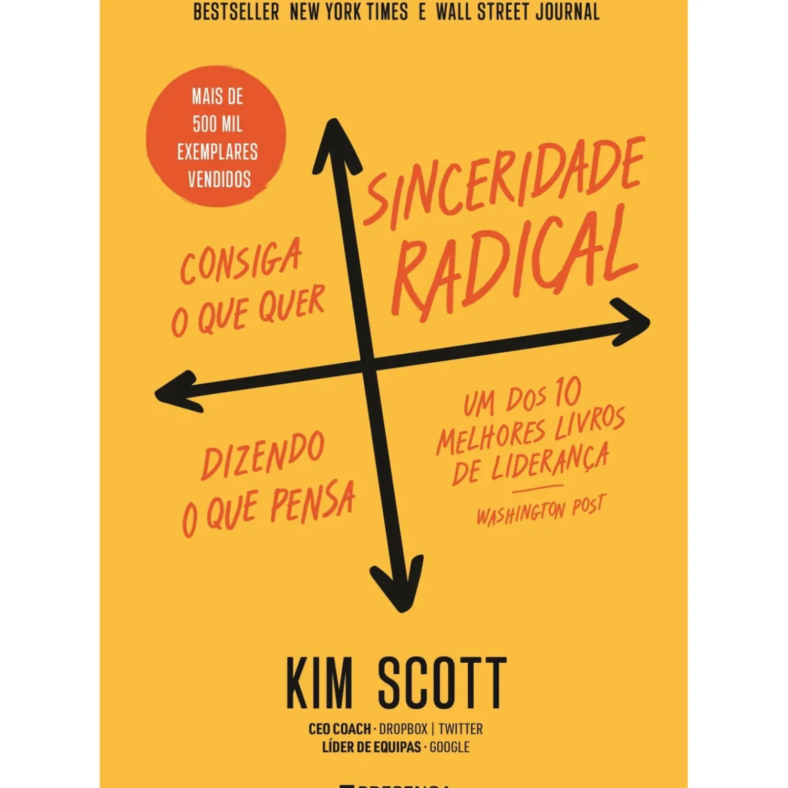 Sinceridade Radical - Consiga o que Quer, Dizendo o que Pensa de Kim Scott