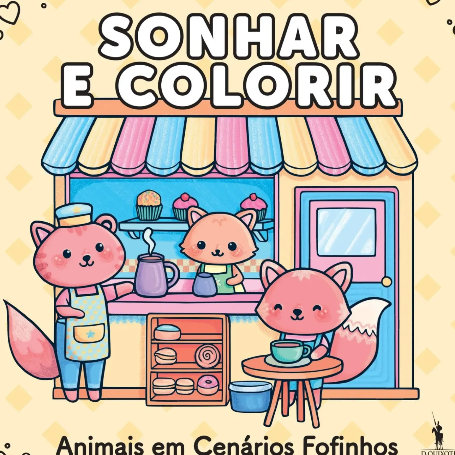 Sonhar e Colorir - Animais em Cenários Fofinhos